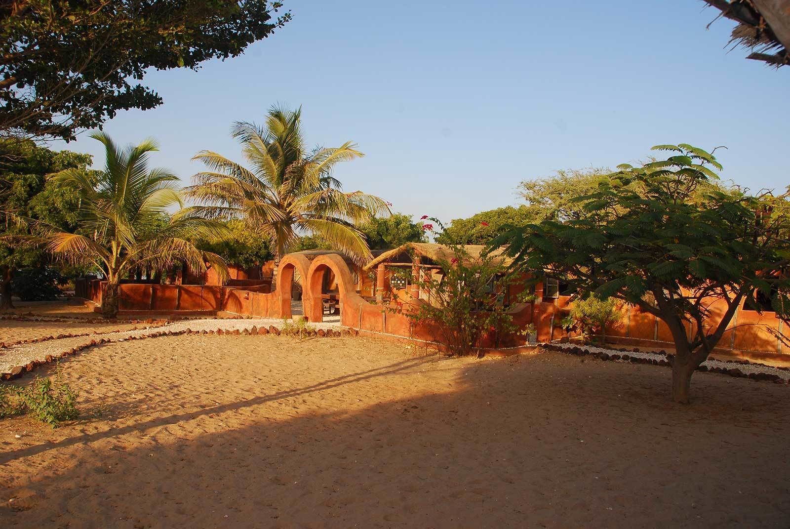 숙박 시설 구내