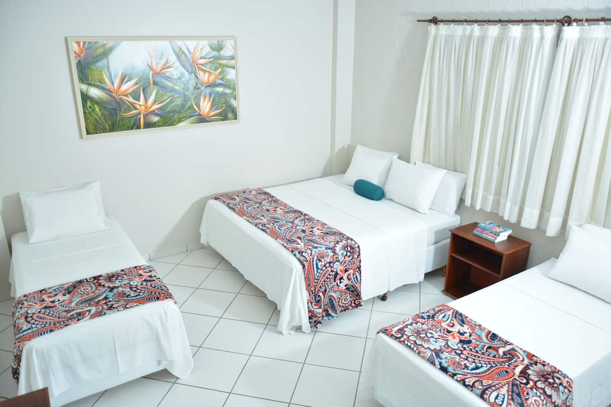 Minibar, desk, blackout drapes, free WiFi