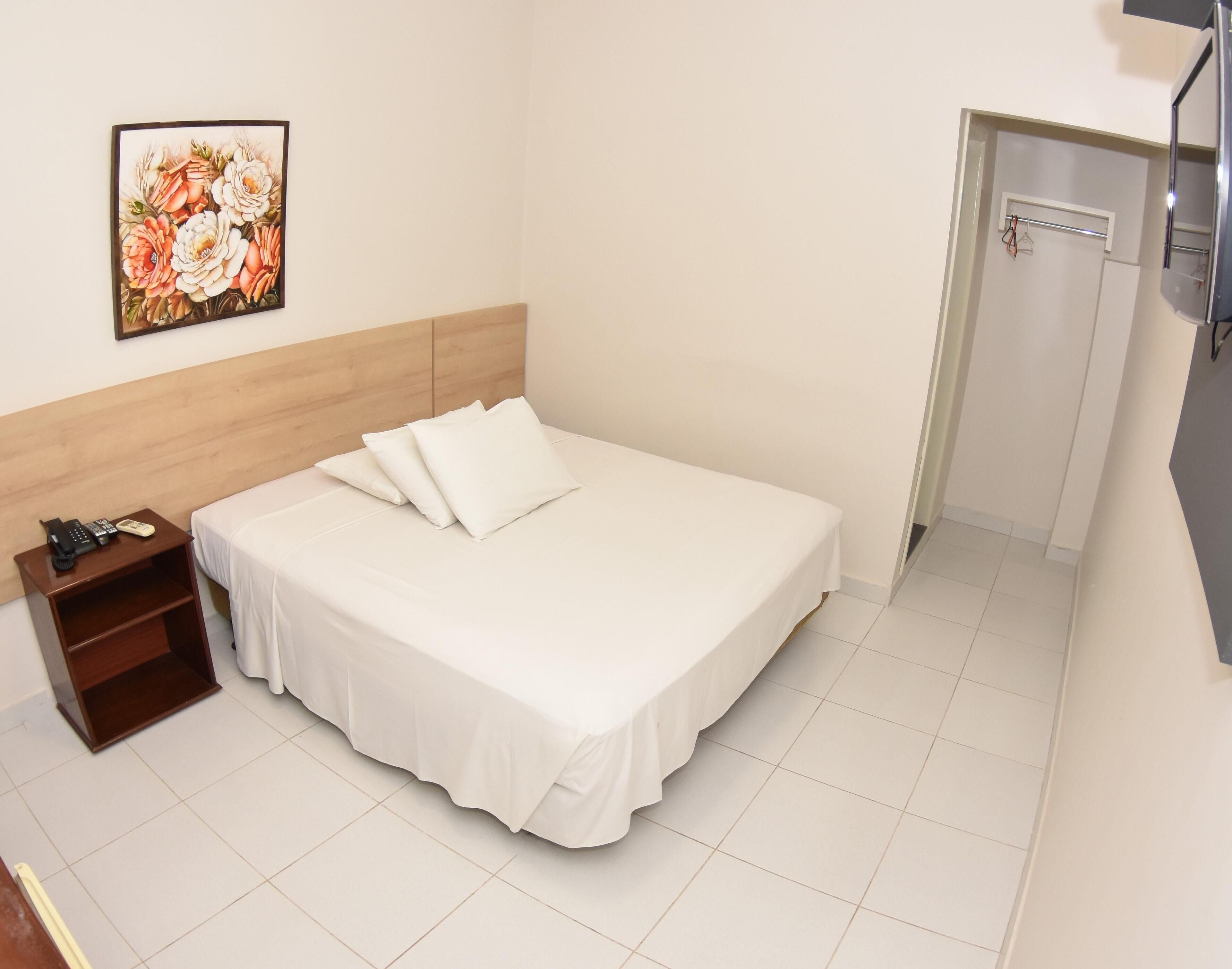 Minibar, desk, blackout drapes, free WiFi