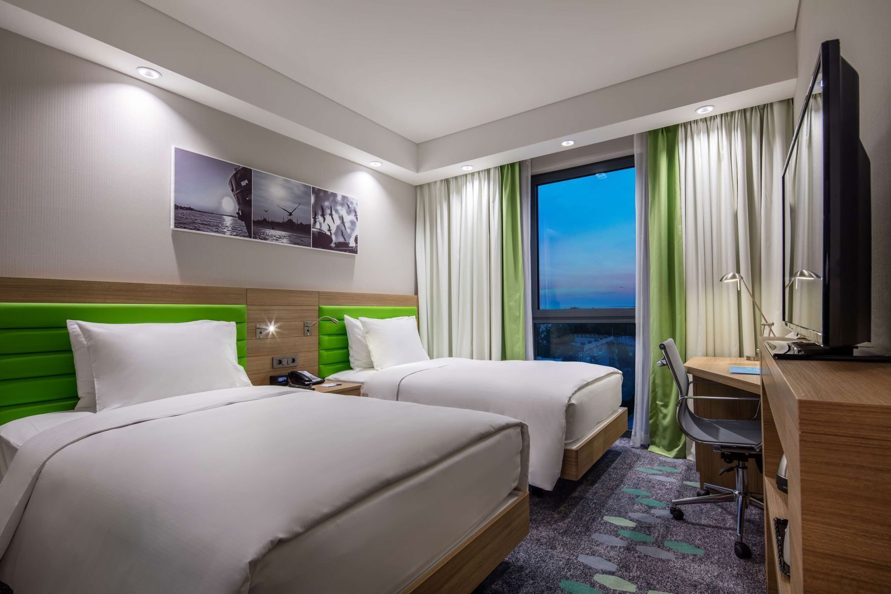 In-room safe, desk, soundproofing, free cots/infant beds