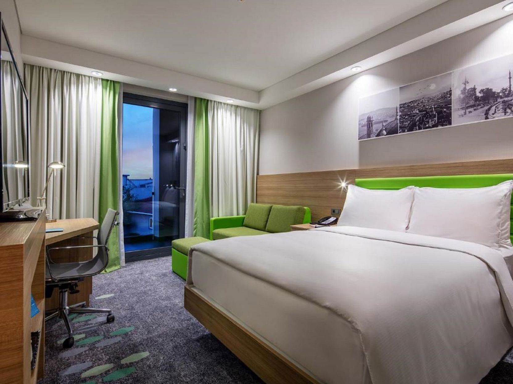 In-room safe, desk, soundproofing, free cots/infant beds