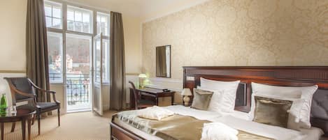 1 Schlafzimmer, hochwertige Bettwaren, Minibar, Zimmersafe