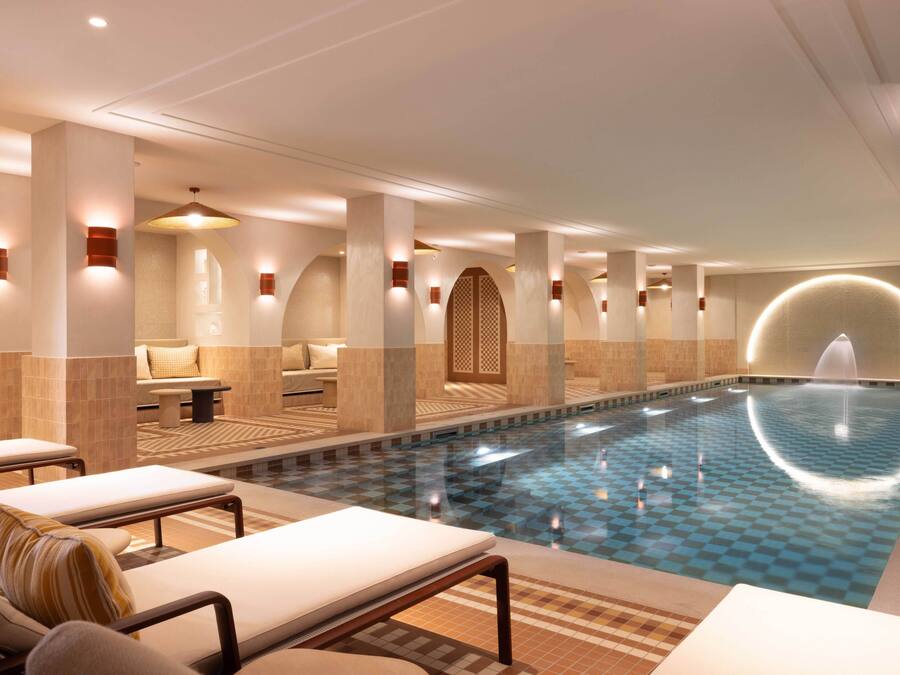 Piscine couverte