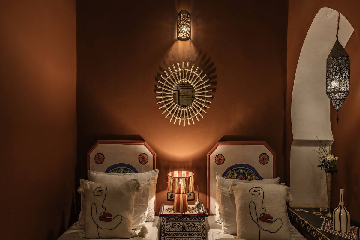 Triple Room, Non Smoking, Patio / Datura Noir