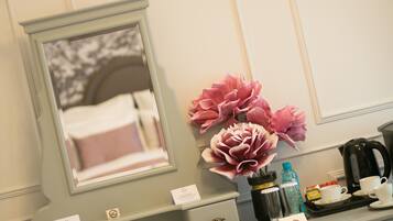 Minibar, in-room safe, desk, blackout curtains