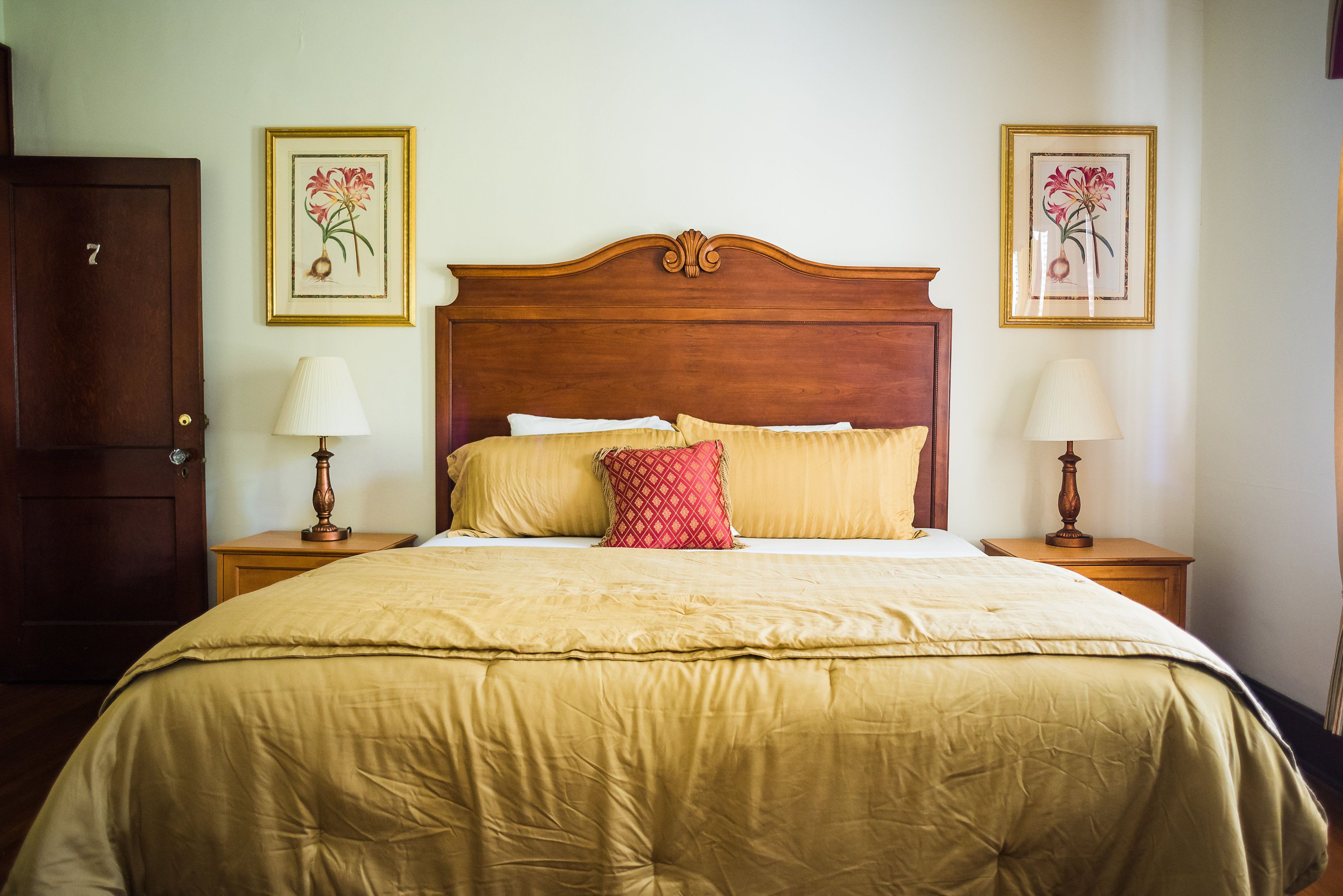 Premium bedding, free WiFi, bed sheets