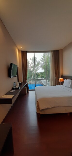 华丽双人房或双床房 | 1 多间卧室、客房内保险箱、办公桌、遮光窗帘