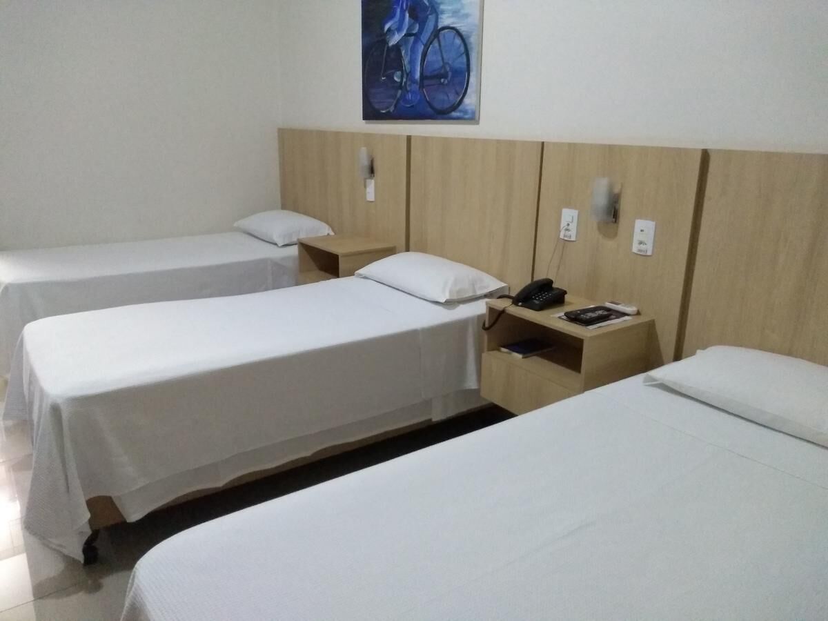 triple room, 3 single beds | 1 bedroom, minibar, desk, free wifi