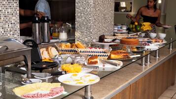 Gratis frukostbuffé varje dag