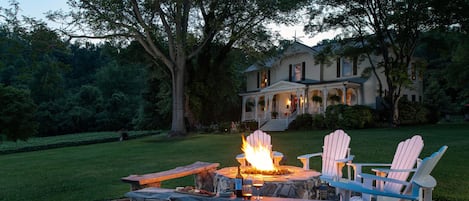 Front of property - evening/night