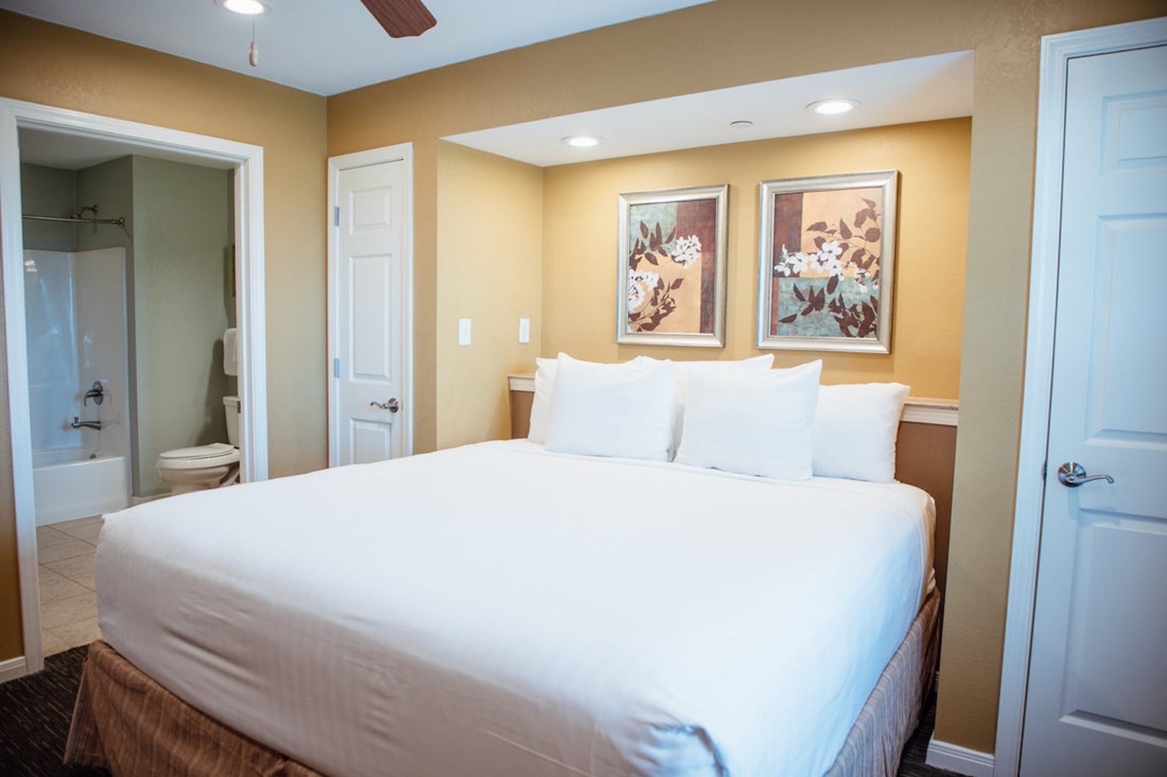 In-room safe, iron/ironing board, high-speed internet, bed sheets