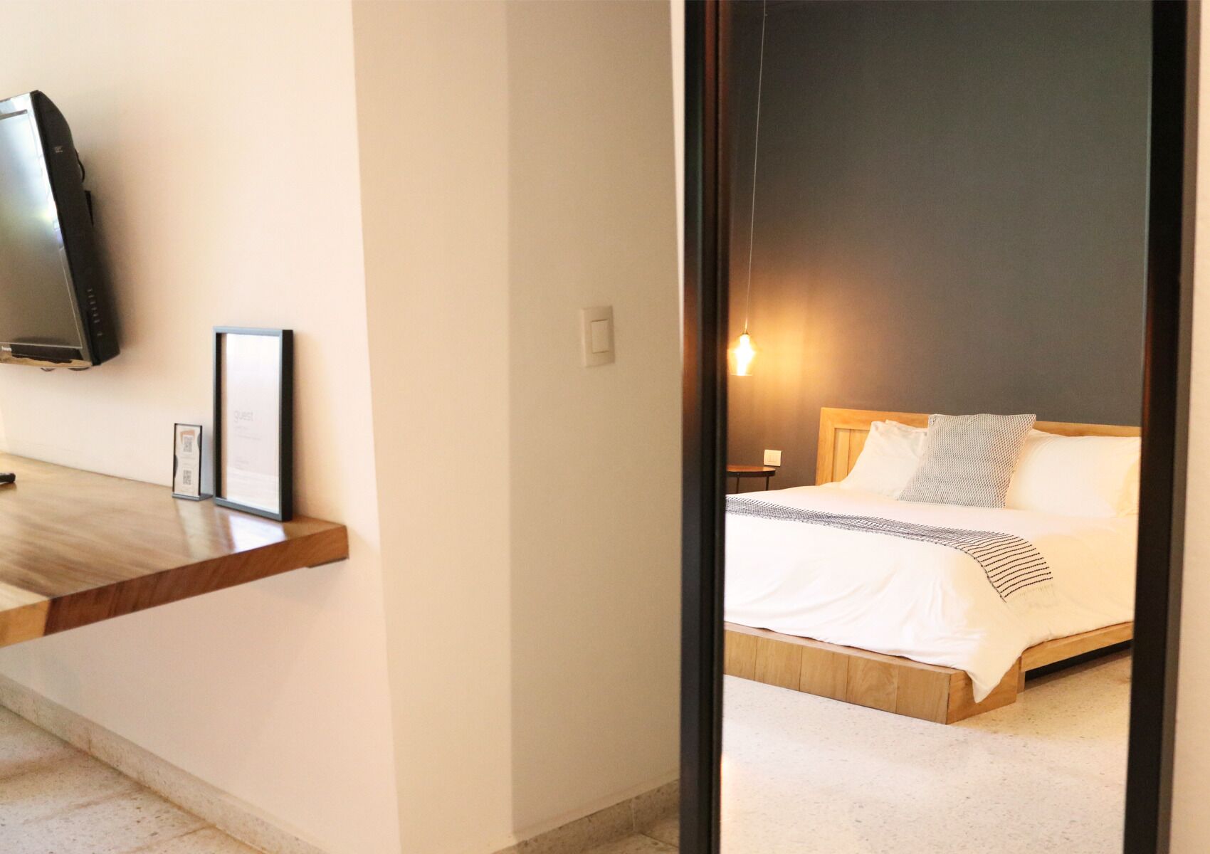 vermilion glimpse suite | 1 bedroom, premium bedding, select comfort beds, minibar