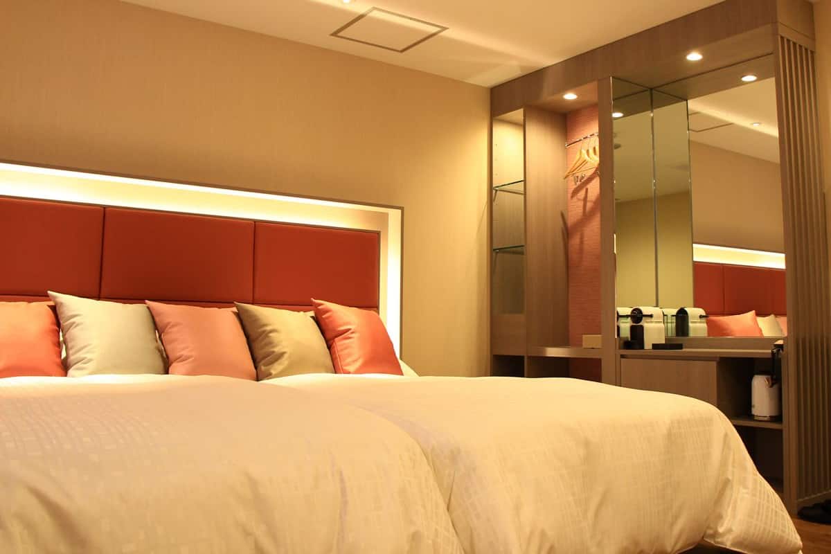Deluxe Twin Room, Non Smoking, Check-in time ends at 9PM | Free WiFi, bed sheets