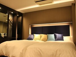 デラックス ツインルーム 禁煙 (Check-in time ends at 9PM) | WiFi (無料)、ベッドシーツ