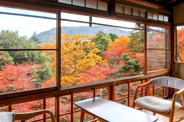Japanese Room, Shared Hot Spring Bath | View from room