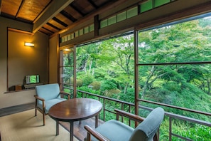Japanese Room with Shared Hot Spring Bath, Ume or Kodachi | In-room safe, iron/ironing board, free WiFi, bed sheets - Gora Kansuiro (Hakone)
