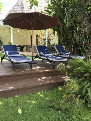 Uitzicht vanuit accommodatie