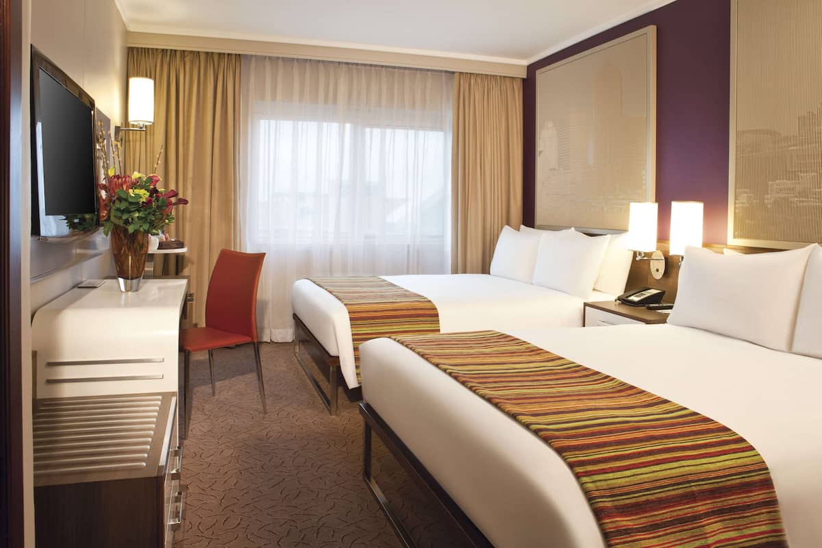 Double Beds Room, Non Smoking | Roupas de cama antialérgicas, edredons de pluma, cofres nos quartos