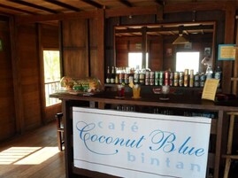 Vistas para a praia, aberto todos os dias 