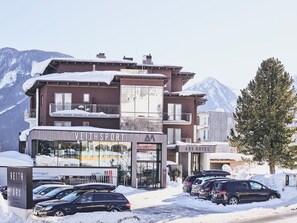 Fassade der Unterkunft