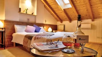 Family Quadruple Room, Balcony | Premium bedding, down comforters, pillowtop beds, individually furnished