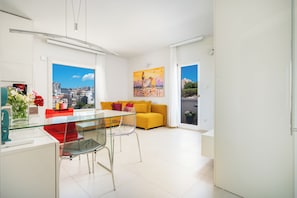 Apartment, 1 Bedroom, Mountain View | Living area | LCD TV, heated floors - Palace Lidija (Split)
