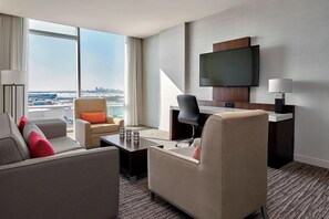 Suite, 1 Bedroom | Living area - Calgary Airport Marriott In-Terminal Hotel (Calgary)