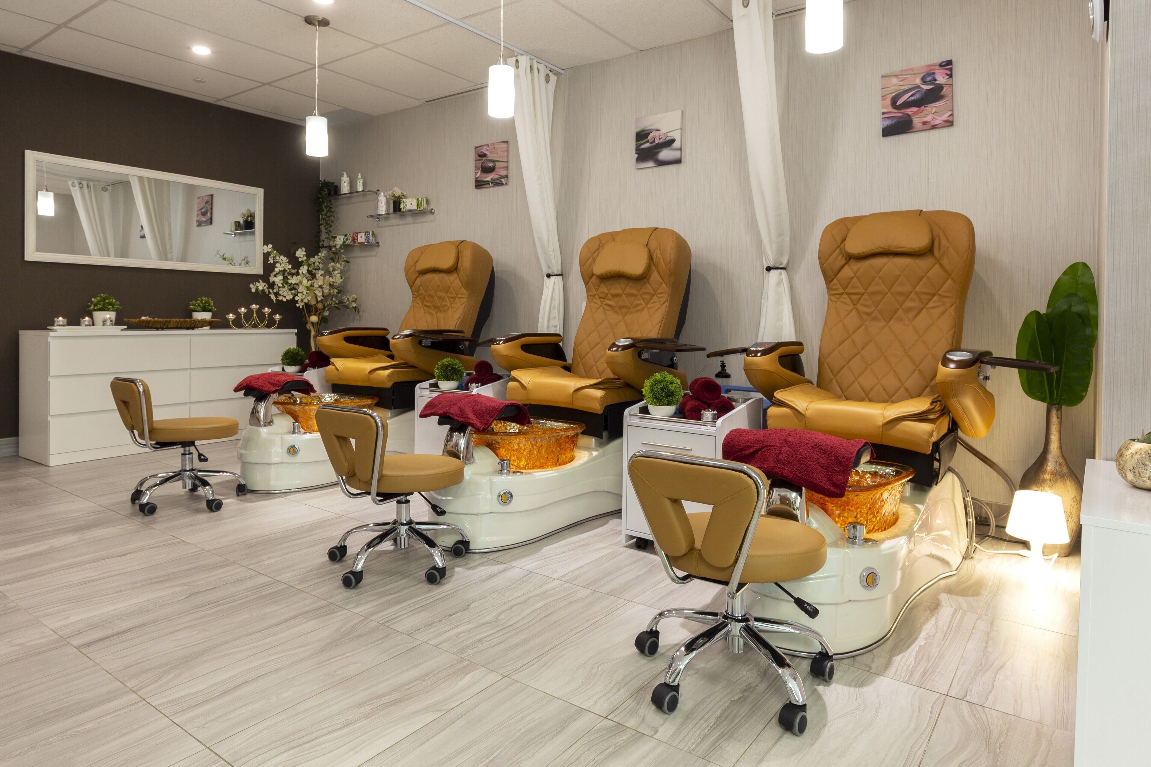 body treatments, manicures and pedicures