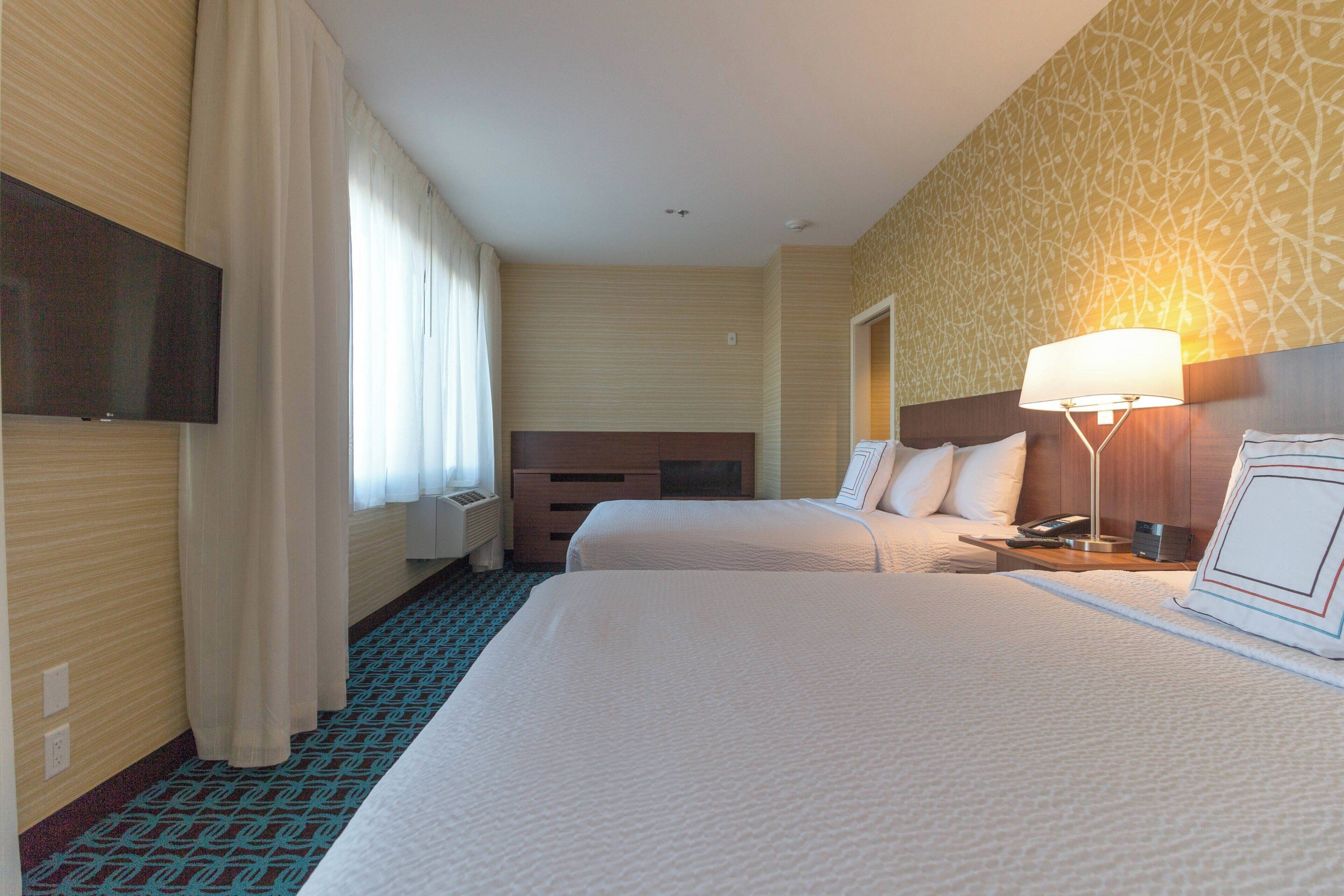 suite, multiple beds, non smoking | in-room safe, desk, blackout curtains, iron/ironing board