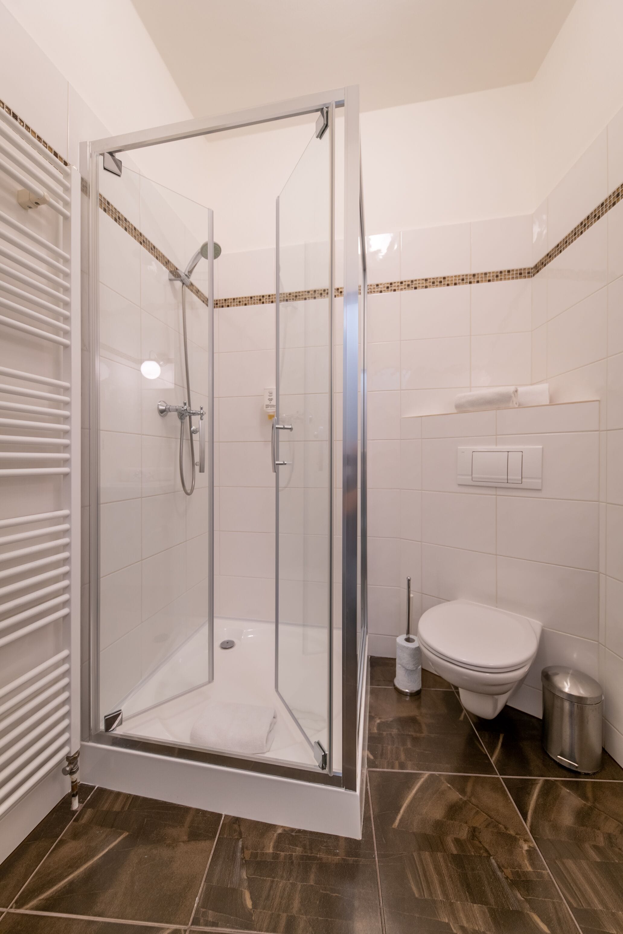standard double room (2 adults) | bathroom | free toiletries, hair dryer, towels, soap