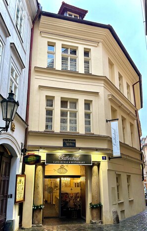 Façade de l’hébergement