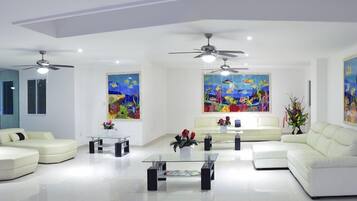 Lobby sitting area
