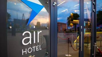 Entrada al alojamiento