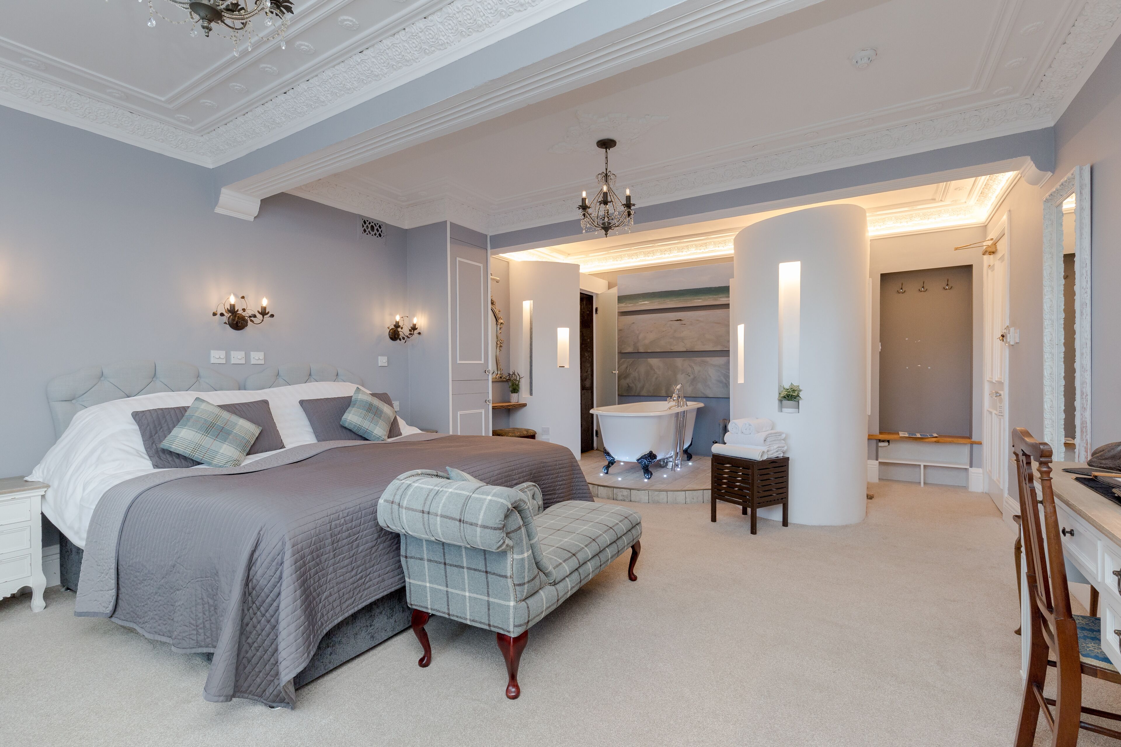 The Arran Suite | Individually decorated, individually furnished, iron/ironing board