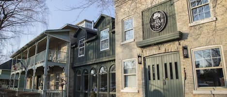 Fassade der Unterkunft