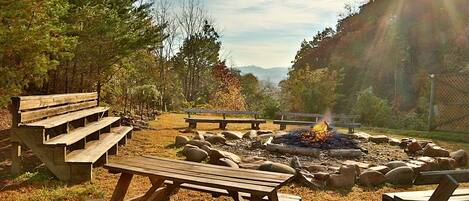 Cabin, 1 Bedroom, Bathtub (Pine Needles Cabin (#6)) | Property grounds
