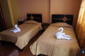 Double Room, 2 Single Beds