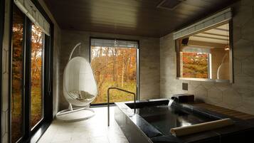 Executive Twin Room with private hot spring, Non Smoking | View from room