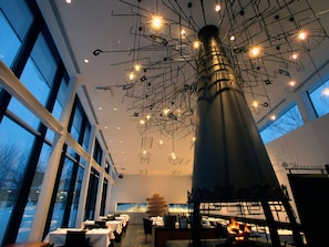 Café da manhã, almoço e jantar