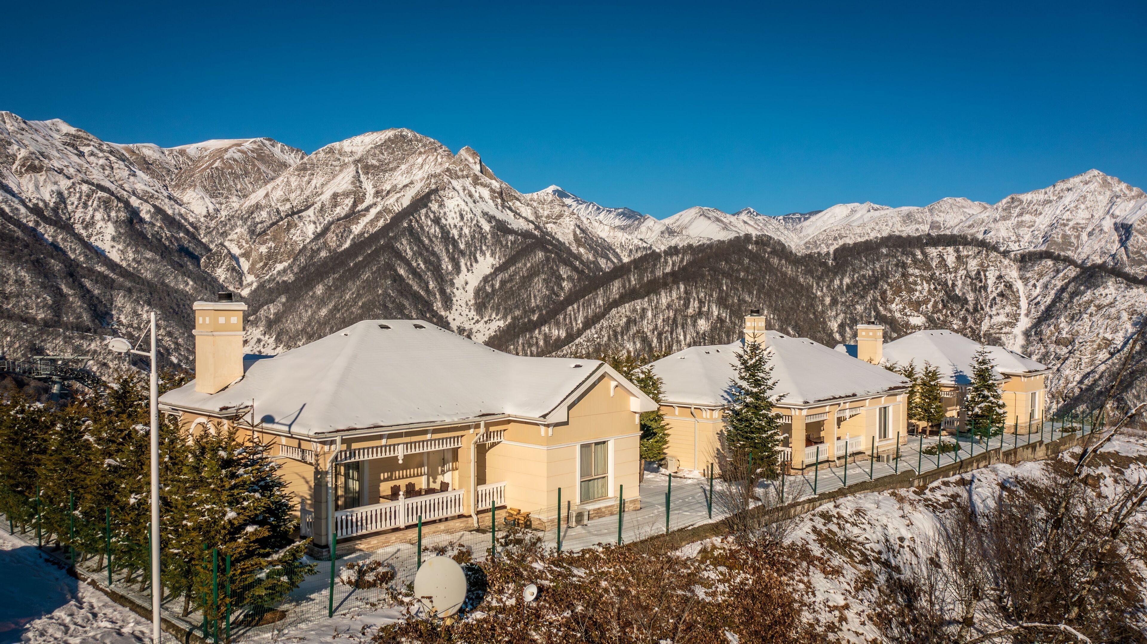 Voorkant van accommodatie