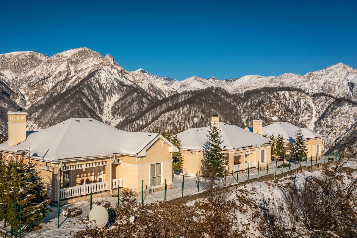 Façade de l’hébergement