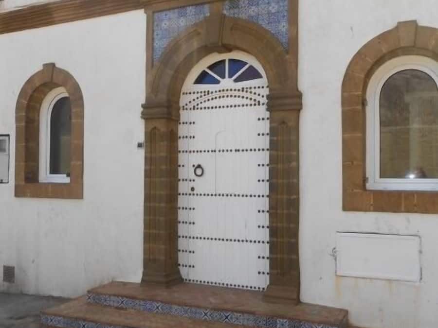 Voorkant van accommodatie