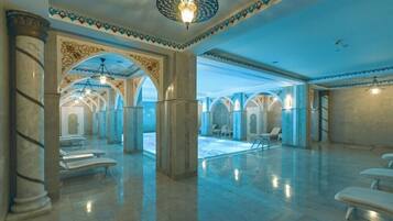 Sauna, steam room, Turkish bath, massage/treatment rooms