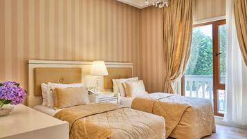 3 bedrooms, minibar, in-room safe, soundproofing