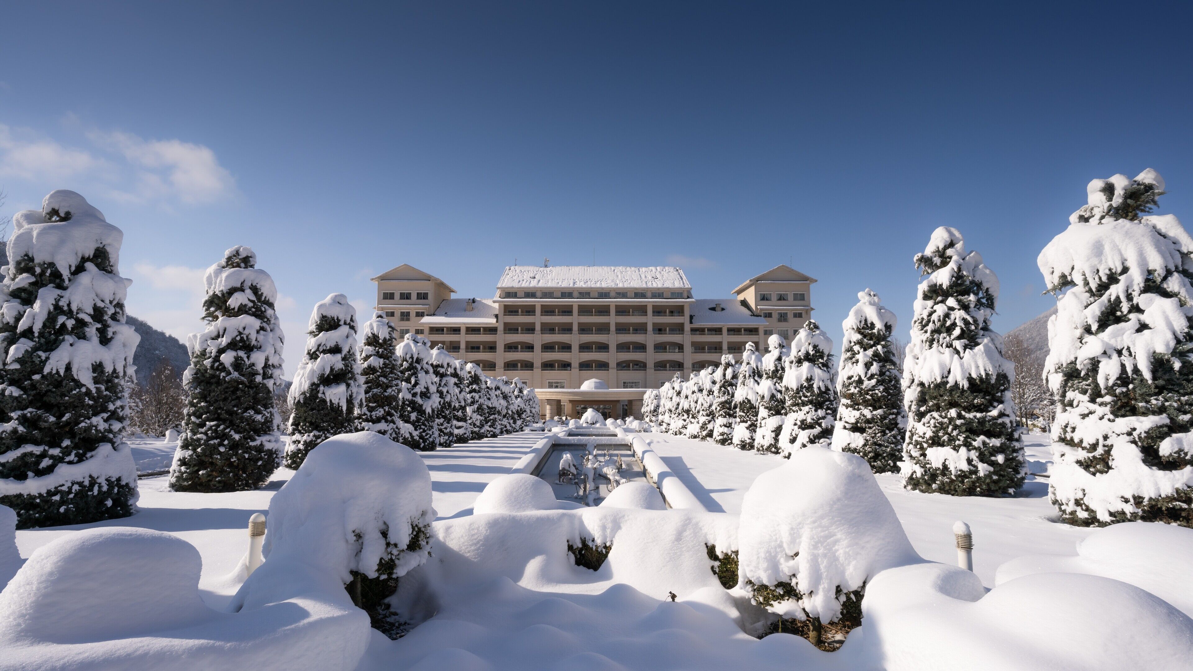 Façade de l’hébergement