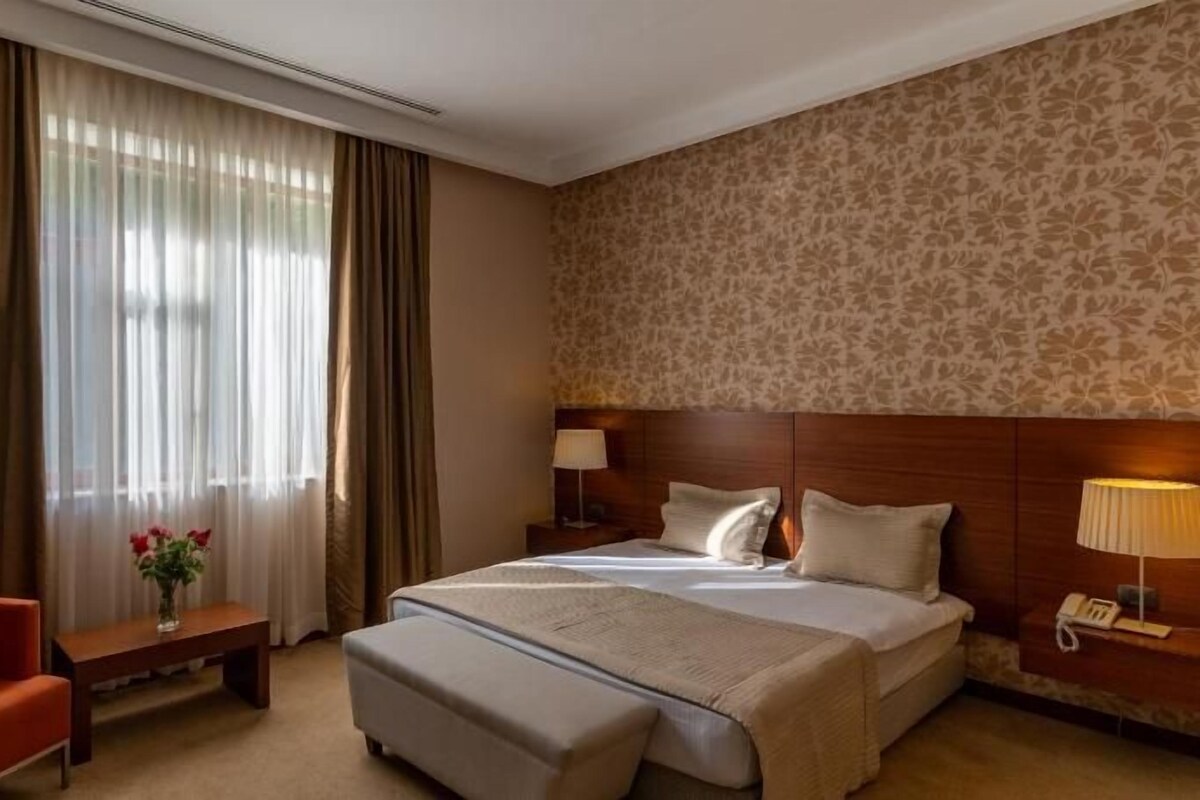 Minibar, in-room safe, soundproofing, iron/ironing board (on request)