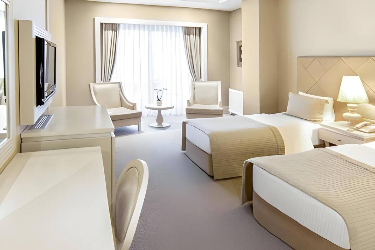 Minibar, in-room safe, soundproofing, iron/ironing board (on request)