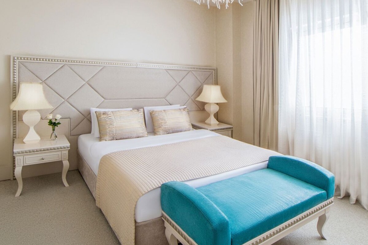 Minibar, in-room safe, soundproofing, iron/ironing board (on request)