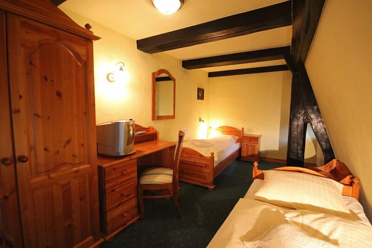 double or twin room, river view | 1 bedroom, free wifi