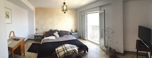 Romantic Double Room, Sea View (El Mediterraneo) | Individually decorated, individually furnished, desk, blackout curtains